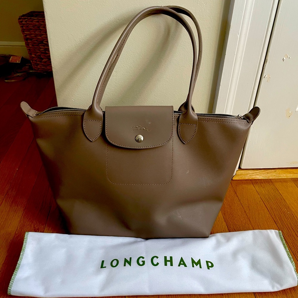 Longchamp grey tote